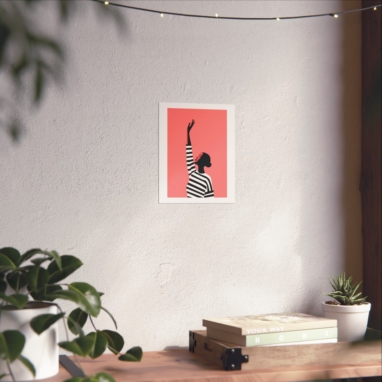Stylish Fine Art Posters, Modern Wall Decor, Feminine Art, Minimalist Prints, Gift for Her, Aesthetic Home Decor
