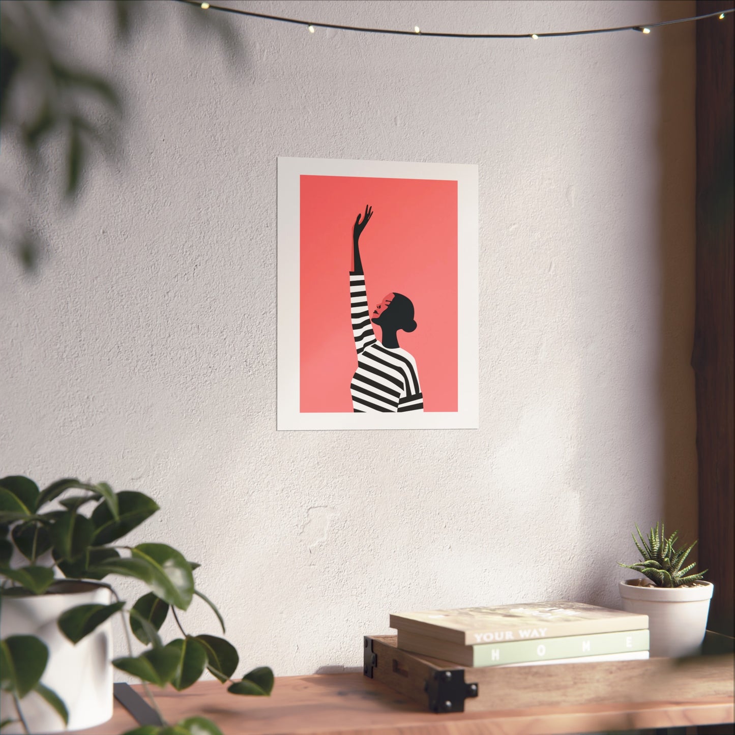 Stylish Fine Art Posters, Modern Wall Decor, Feminine Art, Minimalist Prints, Gift for Her, Aesthetic Home Decor