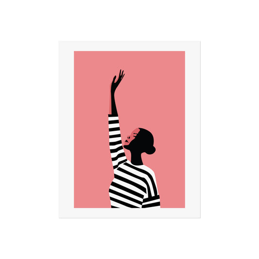 Stylish Fine Art Posters, Modern Wall Decor, Feminine Art, Minimalist Prints, Gift for Her, Aesthetic Home Decor