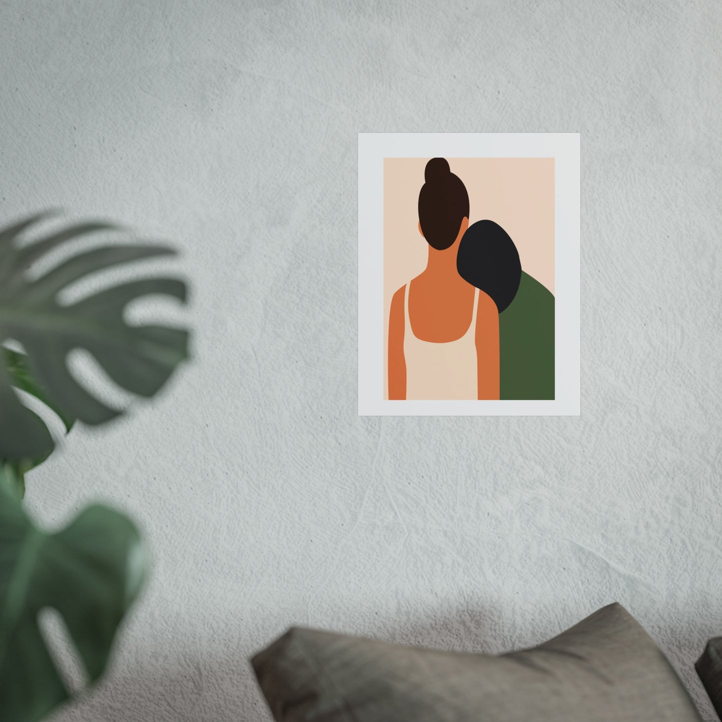 Emotional Minimalist Art Print, Fine Art Poster for Home Decor, Gift for Friends, Modern Wall Art, Inspirational Artwork