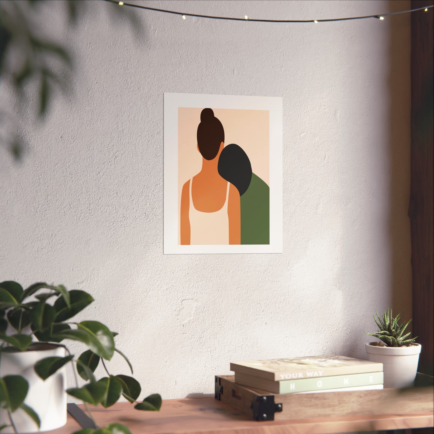 Emotional Minimalist Art Print, Fine Art Poster for Home Decor, Gift for Friends, Modern Wall Art, Inspirational Artwork