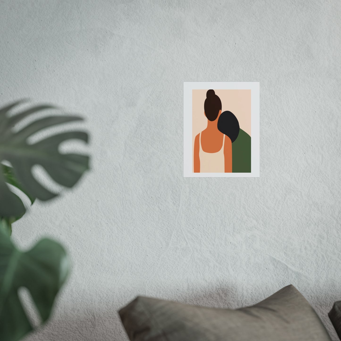 Emotional Minimalist Art Print, Fine Art Poster for Home Decor, Gift for Friends, Modern Wall Art, Inspirational Artwork