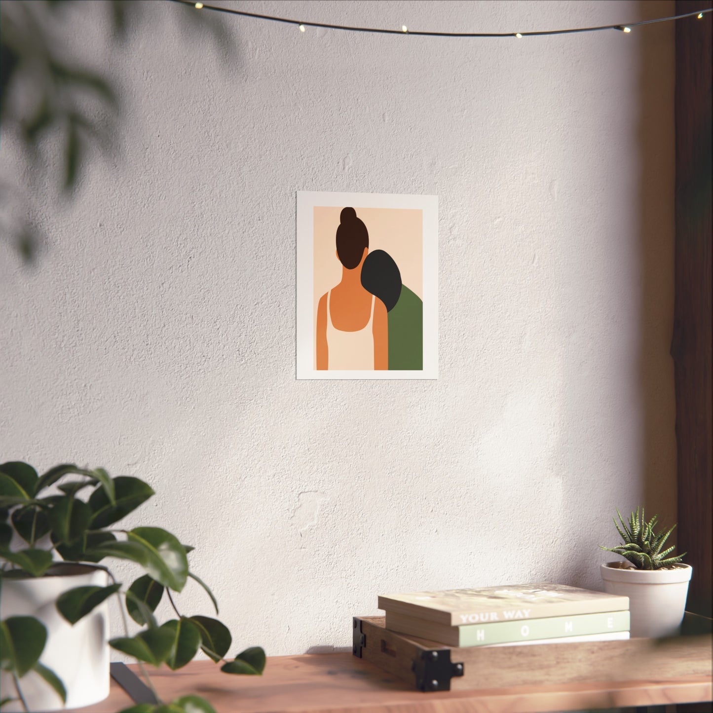 Emotional Minimalist Art Print, Fine Art Poster for Home Decor, Gift for Friends, Modern Wall Art, Inspirational Artwork
